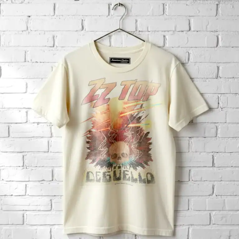 ZZ Top Deguello Faded Album Men's T Shirt
