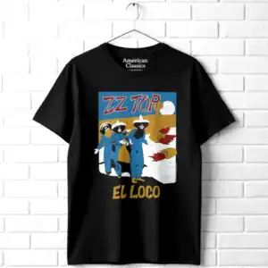 ZZ Top El Loco Poster Men's T Shirt