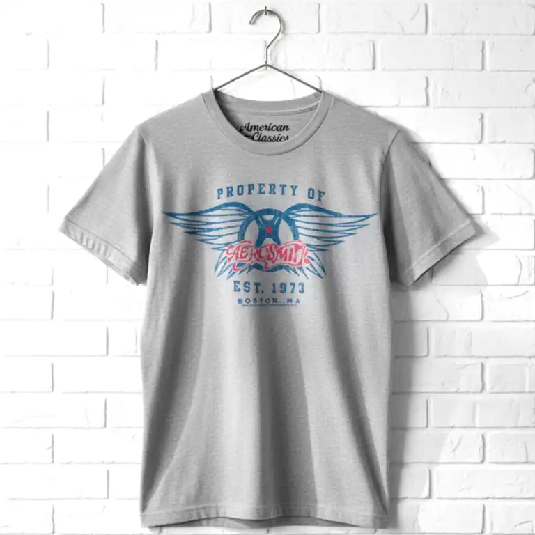 Aerosmith Property 1970 Men's T Shirt