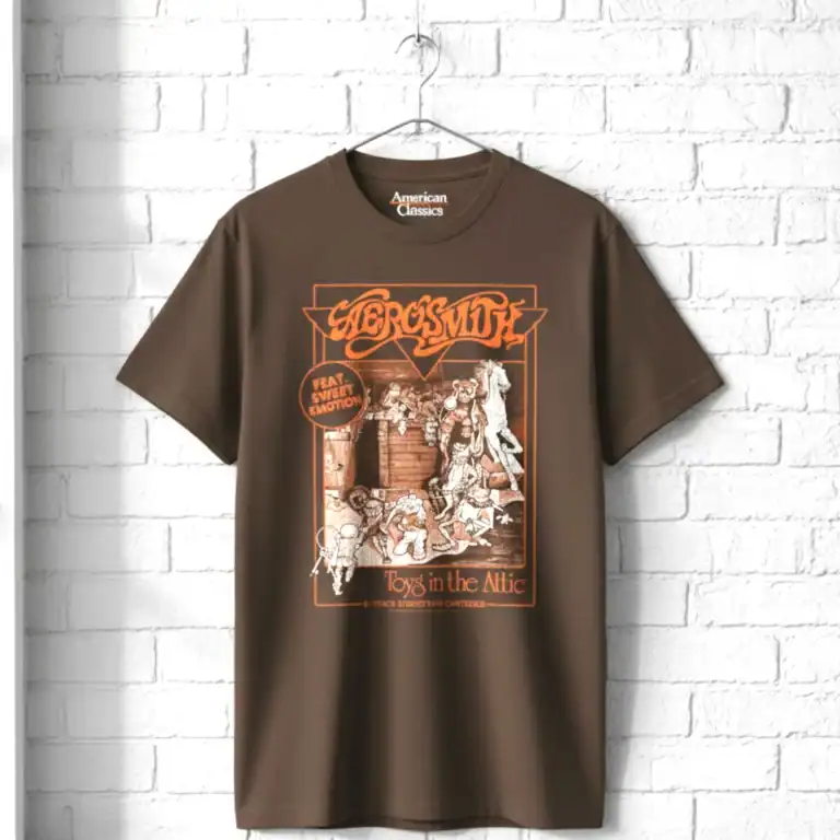 Aerosmith Toys in the Attic 8-Track Men's T Shirt