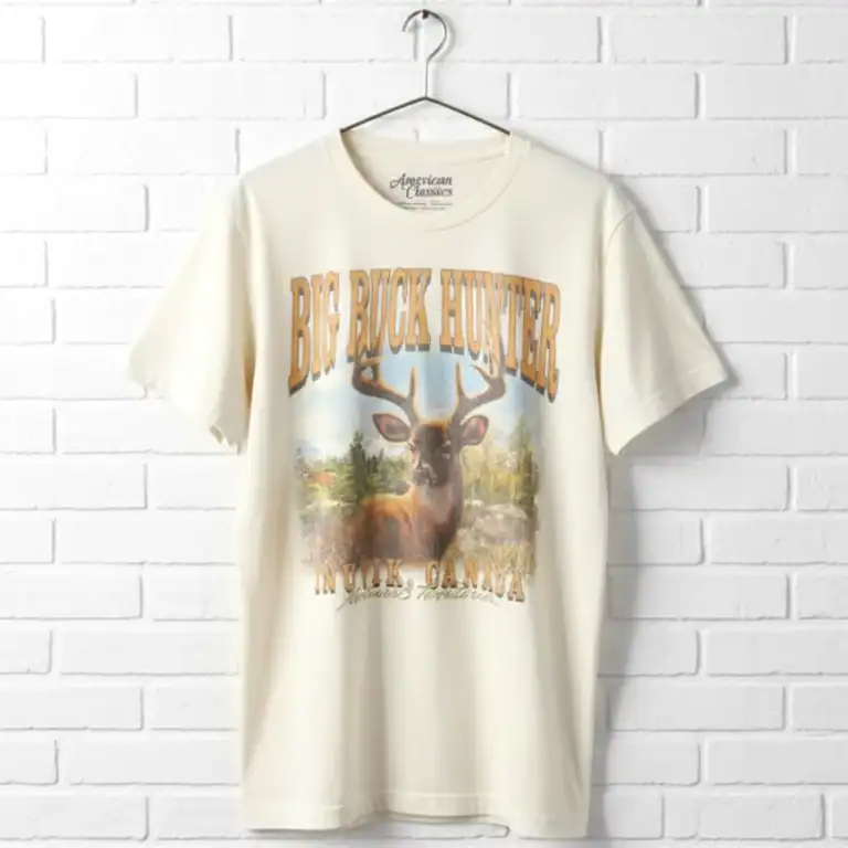 Big Buck Hunter Whitetail Deer Men's T Shirt