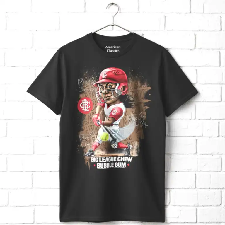 Big League Chew Strawberry Softball Men's T Shirt