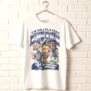 Big League Chew Ballplayers Gum Red Team Men's T Shirt