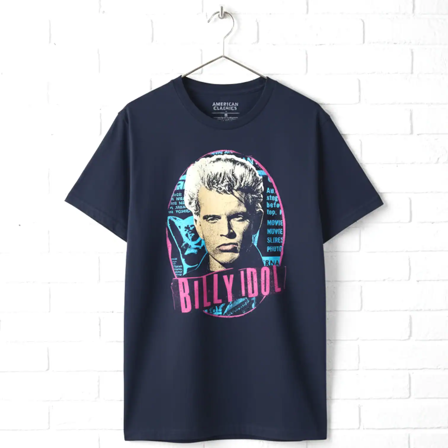 Billy Idol Ransom Note Men's T Shirt