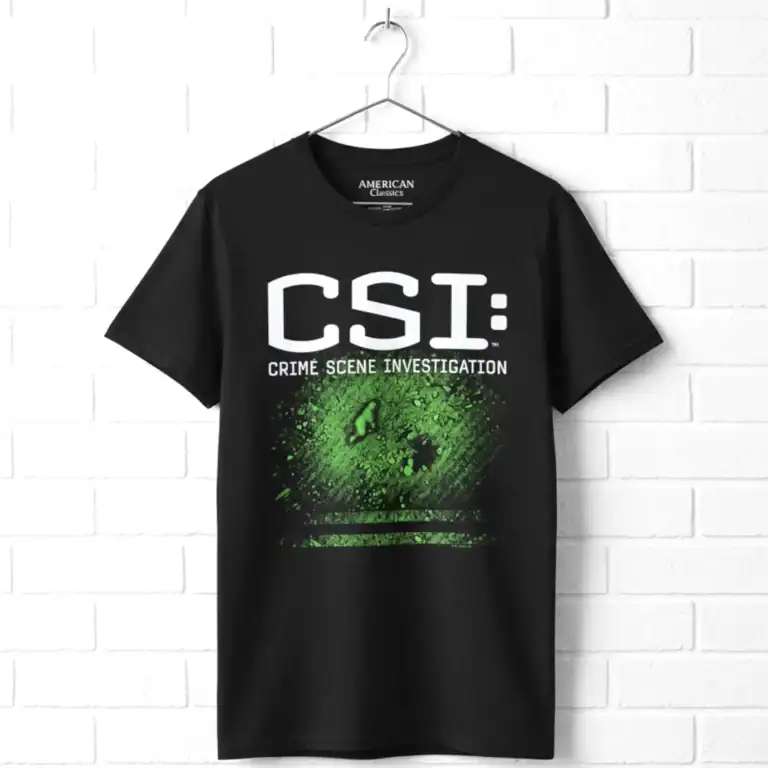 CSI Crime Scene Forensic Light Men's T Shirt