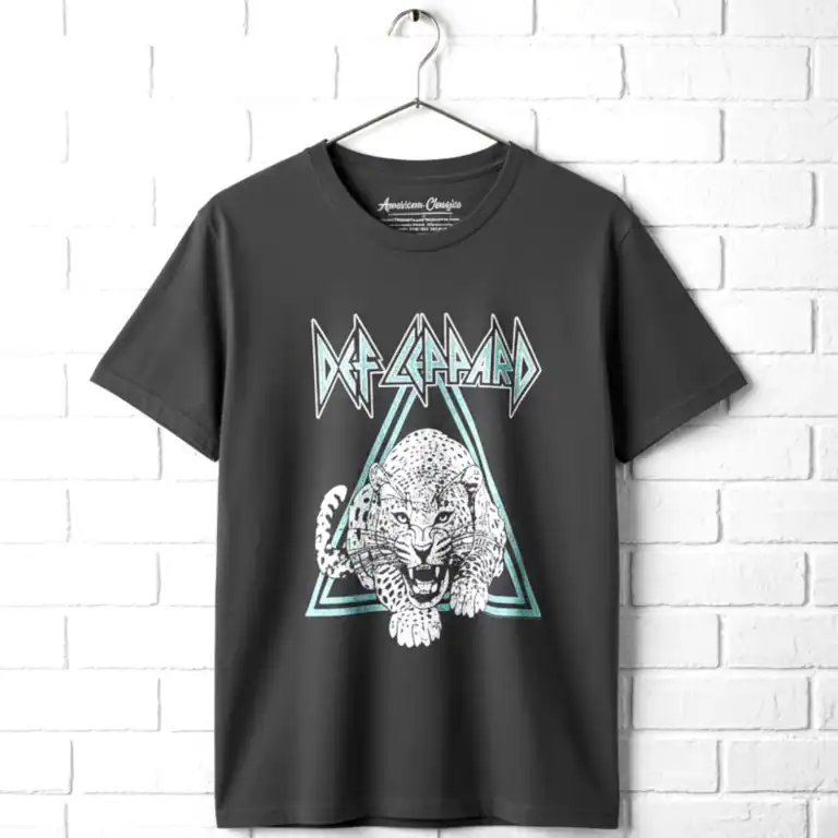 Def Leppard Leopard Attack Men's T Shirt