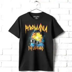 Def Leppard Pyromania Explosion Men's T Shirt