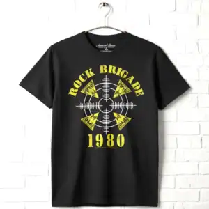 Def Leppard Rock Brigade Tour 1980 Men's T Shirt