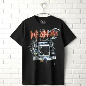 Def Leppard Trucking Through the Night Men's T Shirt