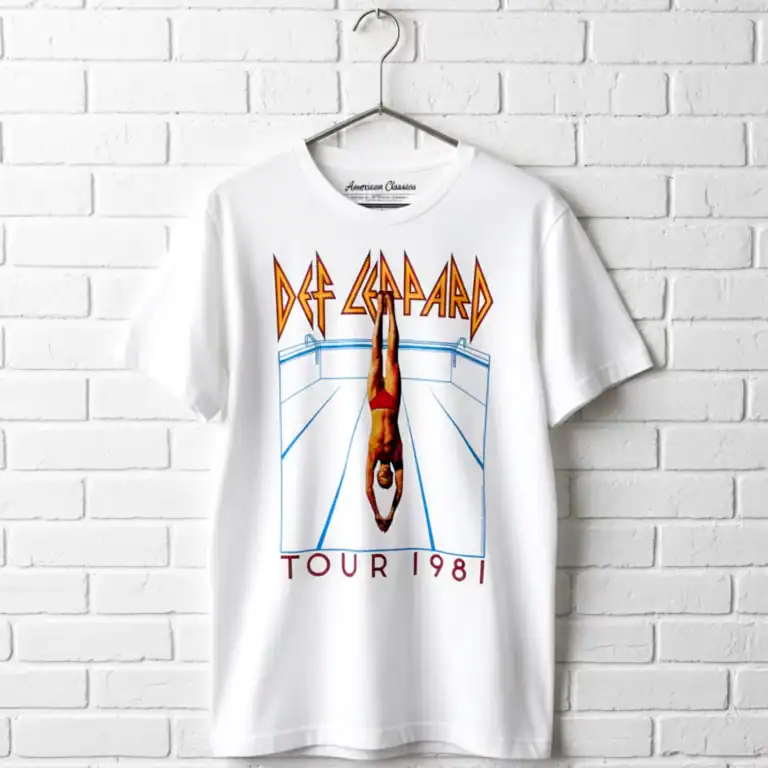 Def Leppard High n Dry Tour 1981 Men's T Shirt