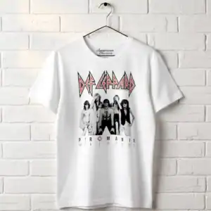 Def Leppard Pyromania World Tour Men's T Shirt