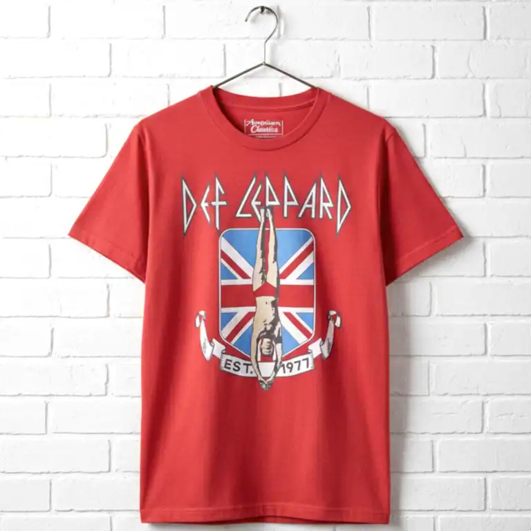 Def Leppard British Diver Men's T Shirt