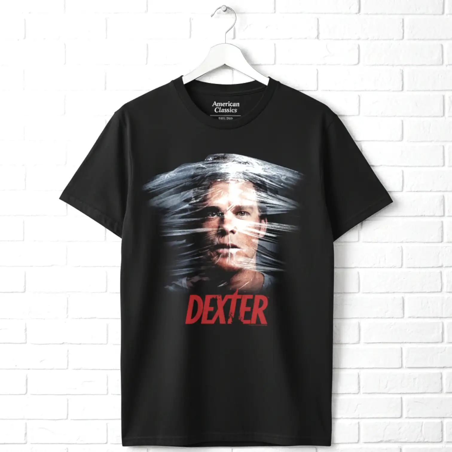 Dexter Plastic Wrap Men's T Shirt