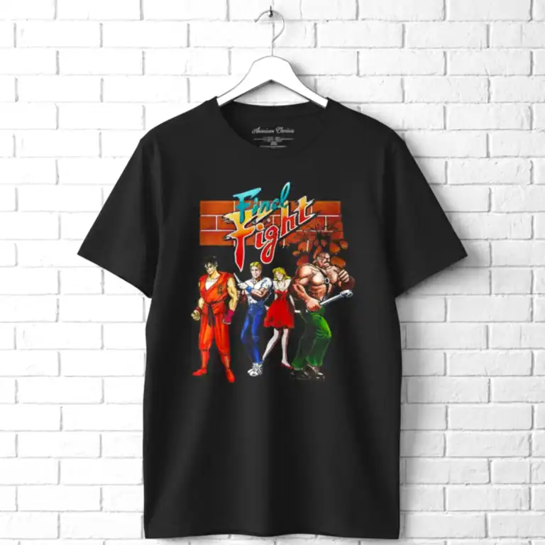 Final Fight 8Bit Characters Men's T Shirt