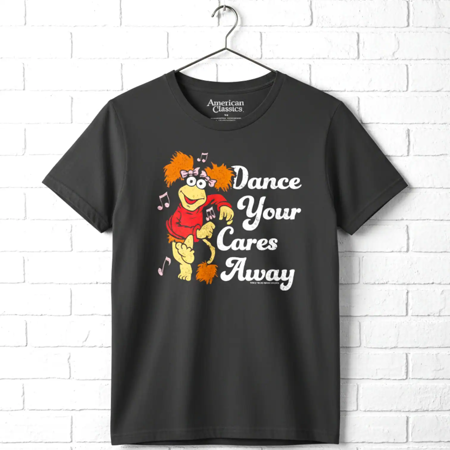 Fraggle Rock Dance Your Cares Away Men's T Shirt