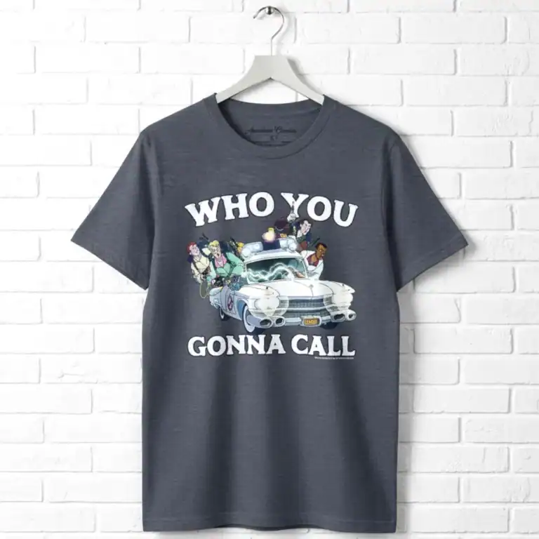 Ghostbusters Who You Gonna Call Car Men's T Shirt