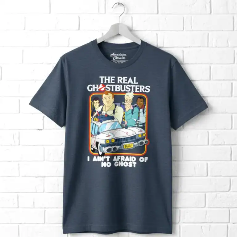 Ghostbusters I Ain't Afraid of No Ghost Retro Men's T Shirt