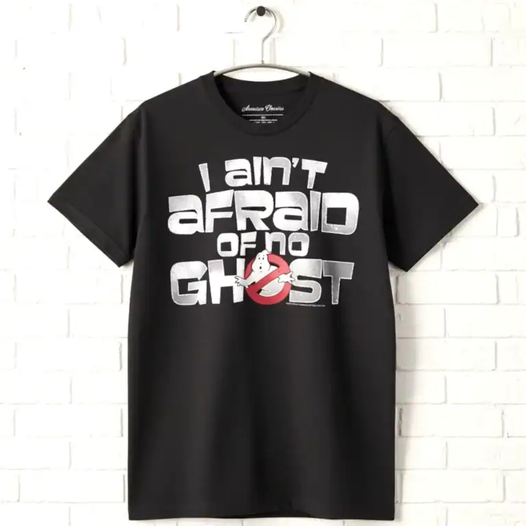 Ghostbusters I Ain't Afraid of No Ghost Men's T Shirt
