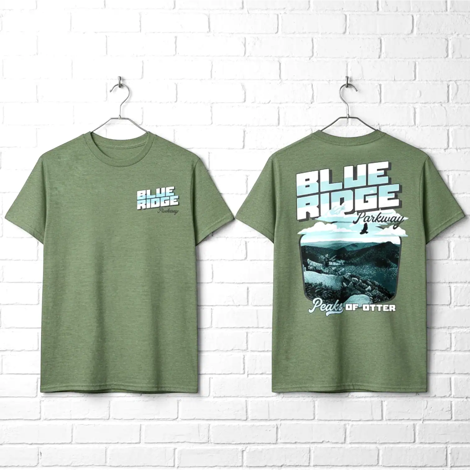 Blue Ridge Parkway Scenic Soar Men's T-Shirt