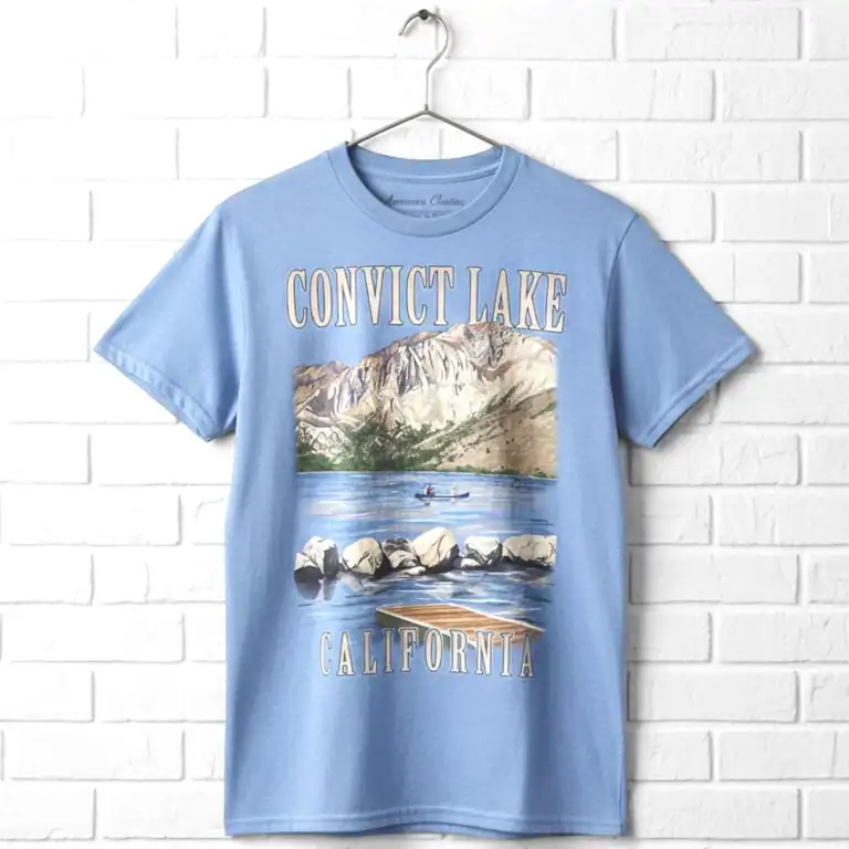 Convict Lake Calm Waters Men's T-Shirt