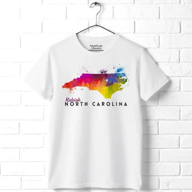 Raleigh In Color Men's T-Shirt