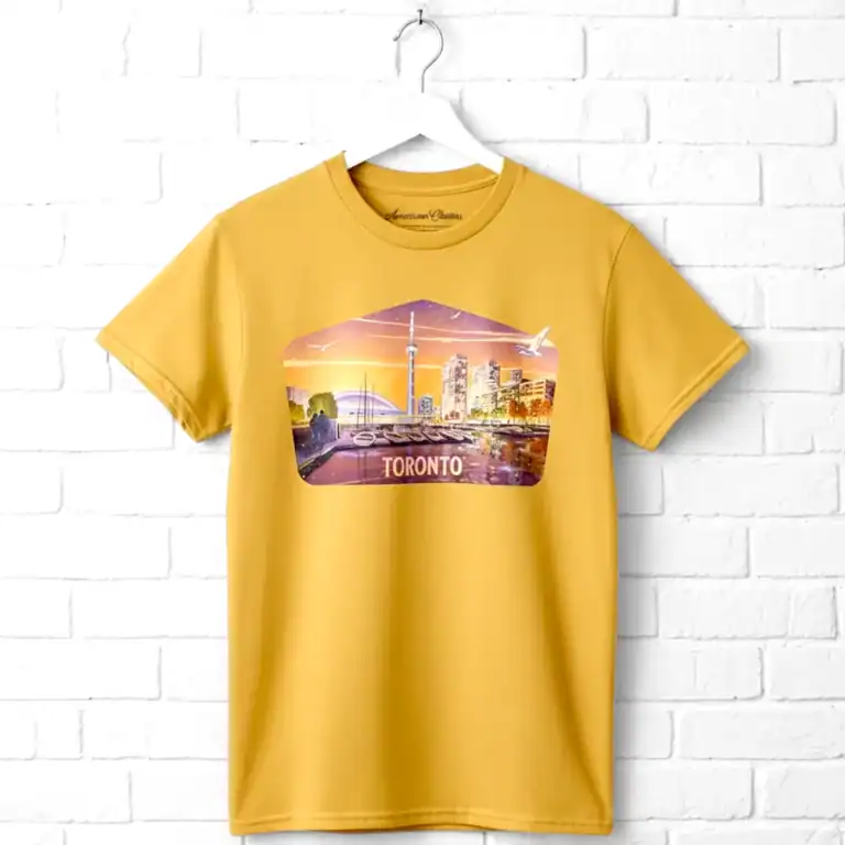 Toronto Sunset on the Water Men's T-Shirt