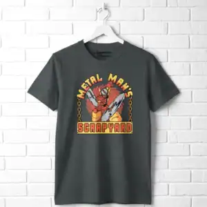 Megaman Metal Man's Scrapyard Men's T Shirt