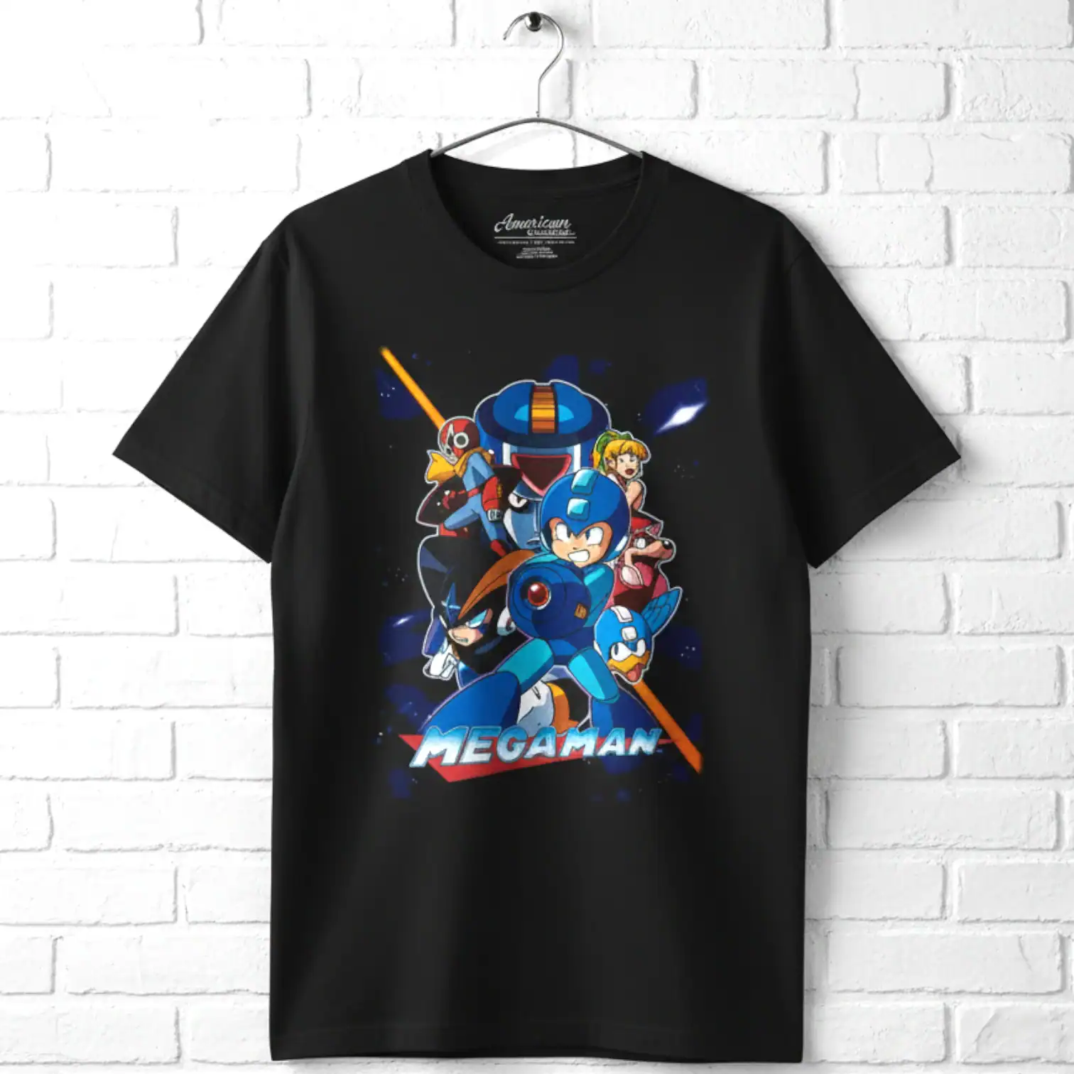 MegaMan Character Collage T Shirt