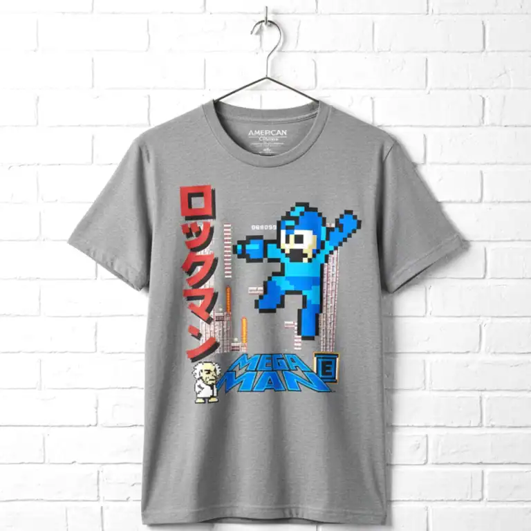 Megaman Rokkuman Game Over Men's T Shirt