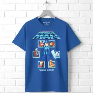 Megaman Start Screen Men's T Shirt