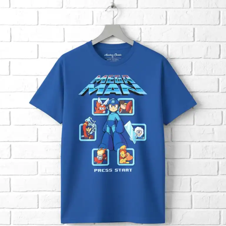 Megaman Start Screen Men's T Shirt
