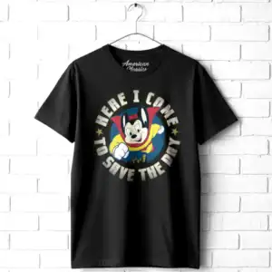 Mighty Mouse Here I Come Men's T Shirt