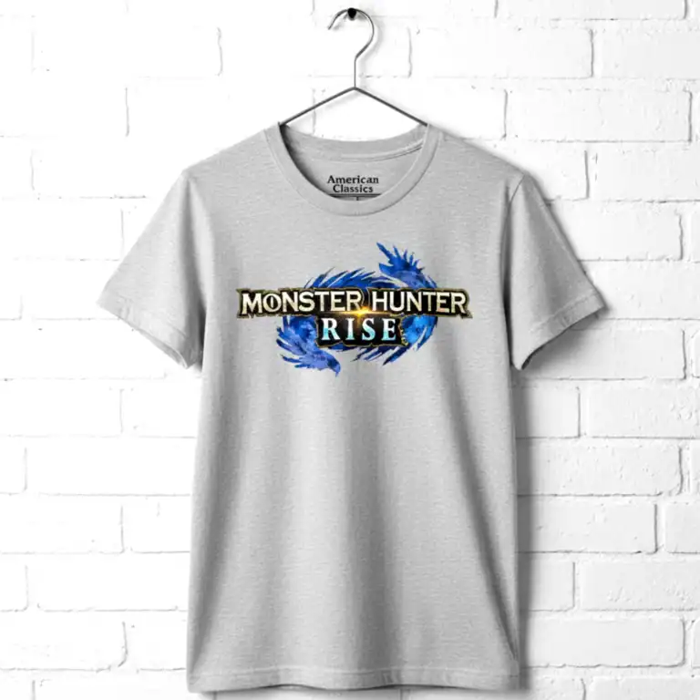Monster Hunter Rise Game Logo Men's T Shirt