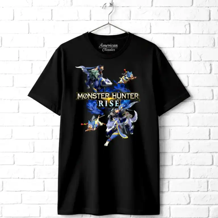 Monster Hunter Rise Characters Men's T Shirt