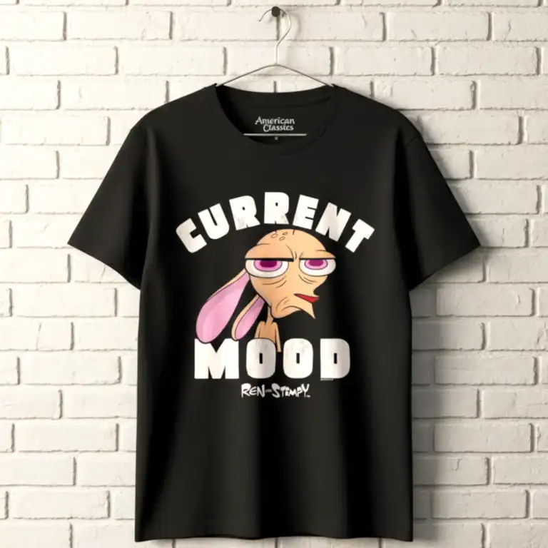 Ren and Stimpy Current Mood Men's T Shirt