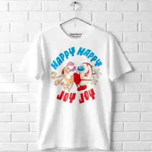 Ren and Stimpy Happy Happy Joy Joy Men's T Shirt
