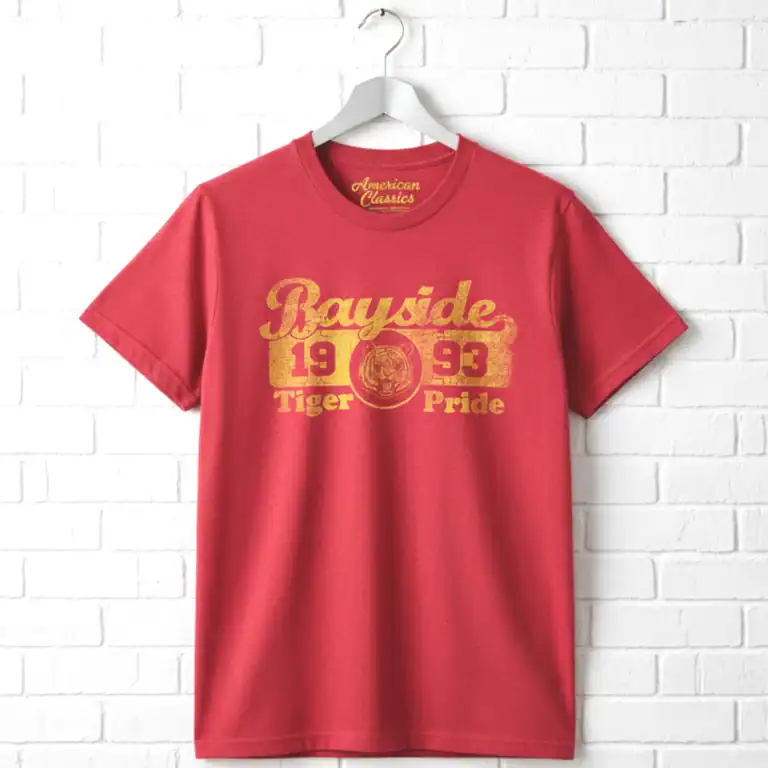 Saved By The Bell Bayside Tiger Pride 1993 Men's T Shirt