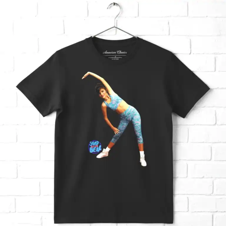 Saved by the Bell Kelly Kapowski Aerobics Queen Men's T Shirt