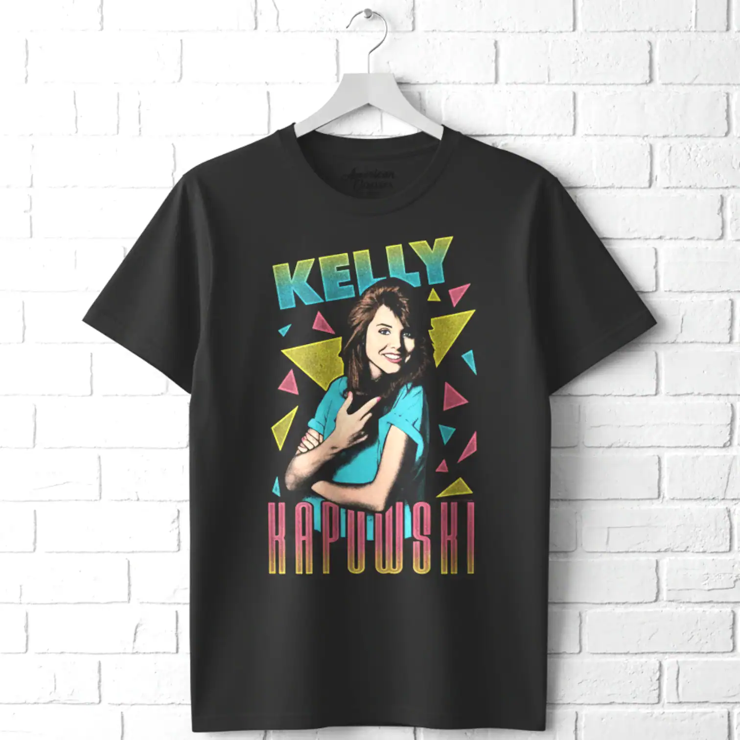 Saved by the Bell Kelly Kapowski Triangles Men's T Shirt