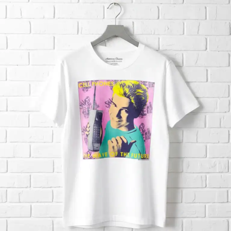 Saved by the Bell Zack Cell Phones Wave of the Future Men's T Shirt