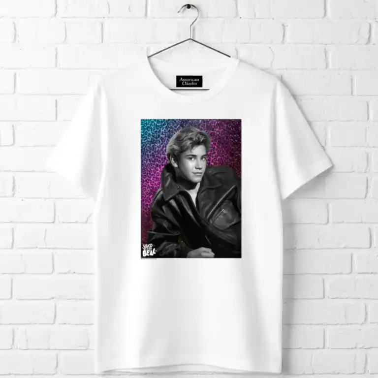 Saved By The Bell Zack Morris Heart Throb Men's T Shirt