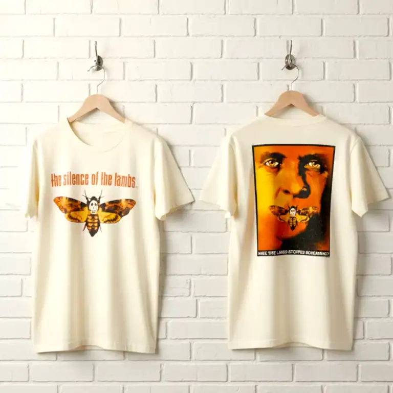 Silence of the Lambs Screaming Moth Men's T Shirt