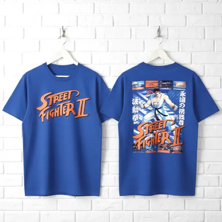 Street Fighter 2 Ryu Stage Select Men's T Shirt
