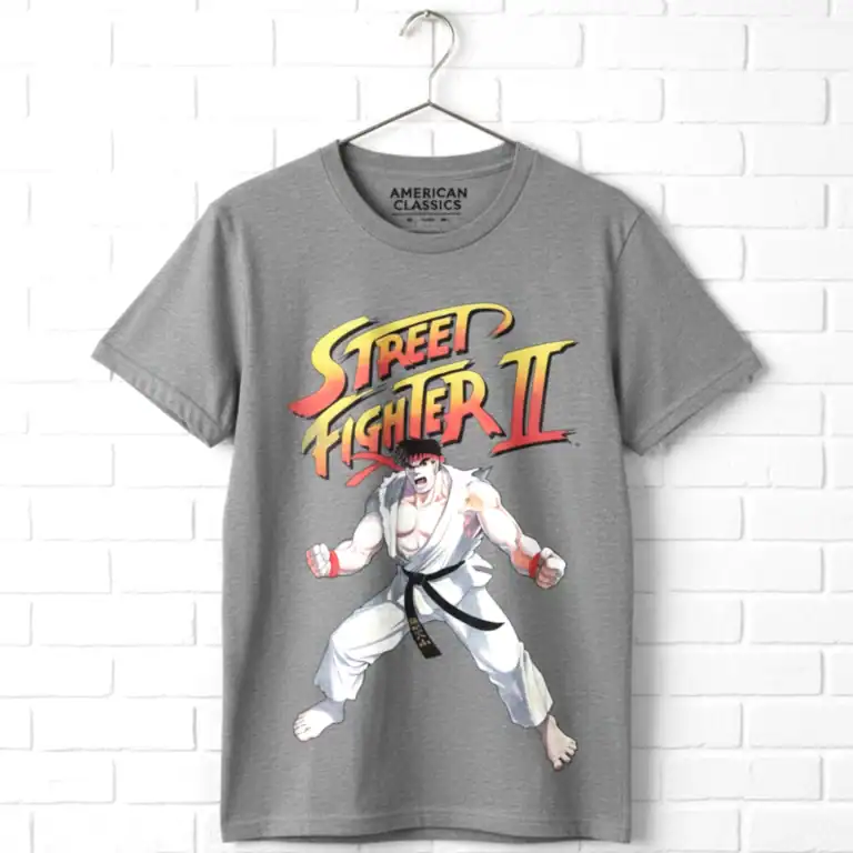 Street Fighter 2 Ryu Scream Men's T Shirt