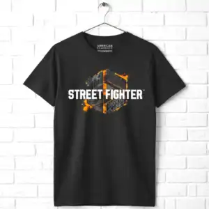 Street Fighter 6 Graffiti Logo Men's T Shirt