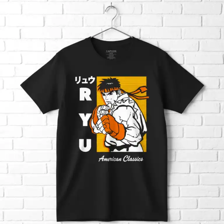 Street Fighter Ryu Japanese Karate Men's T Shirt