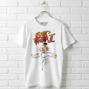Street Fighter Ryu Hurricane Kick Men's T Shirt