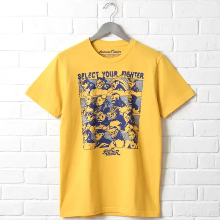 Street Fighter Select Your Character Men's T Shirt