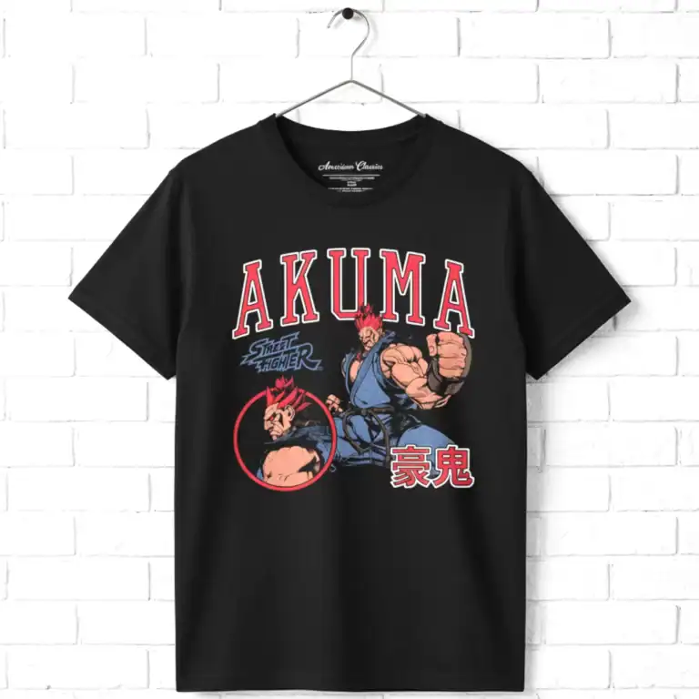 Street Fighter Akuma Ansatsuken Men's T Shirt