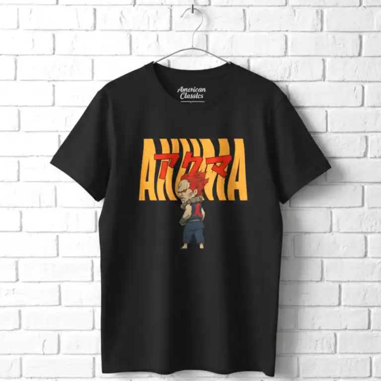 Street Fighter Akuma Chibi Men's T Shirt